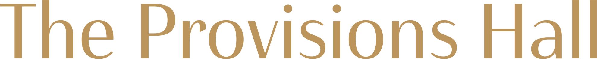 The Provisions Hall